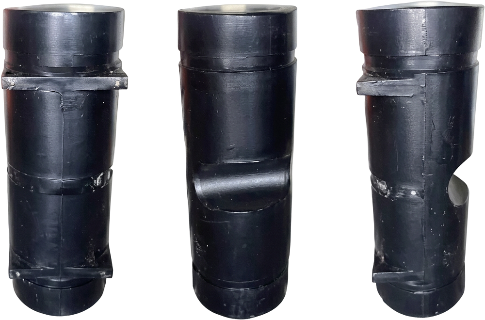 Conjunto de flutuadores plásticos pretos