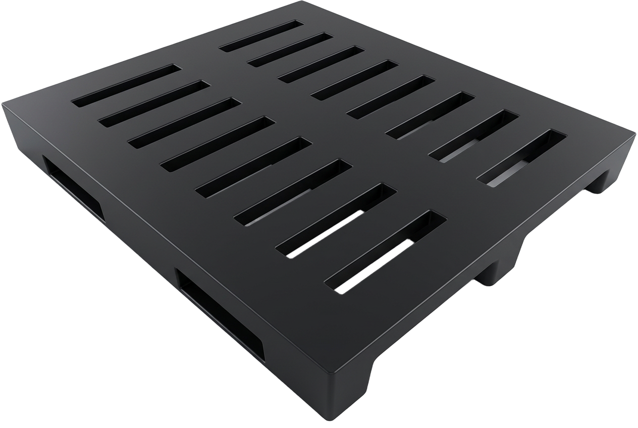 Pallet gaveta plástico cinza